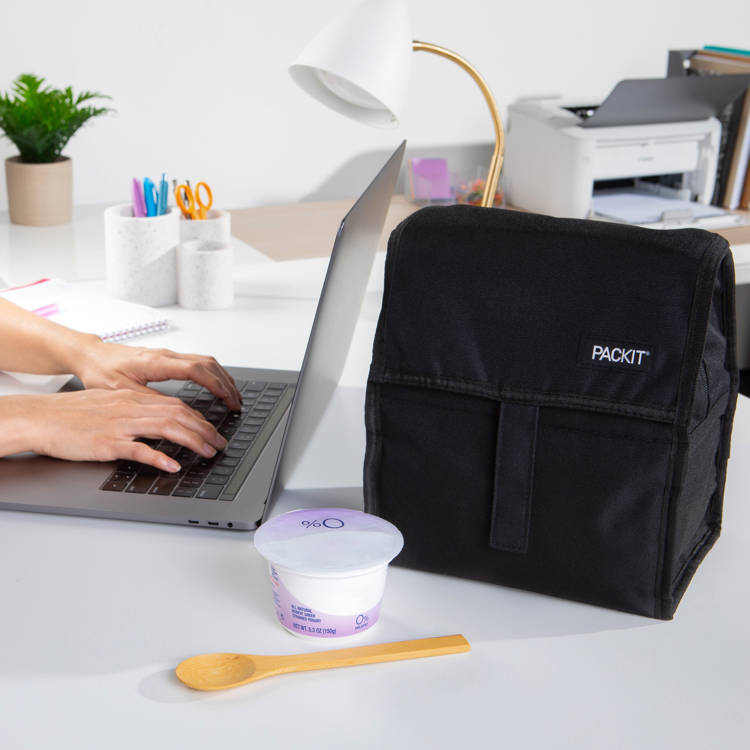 Freezable Grocery Tote Black