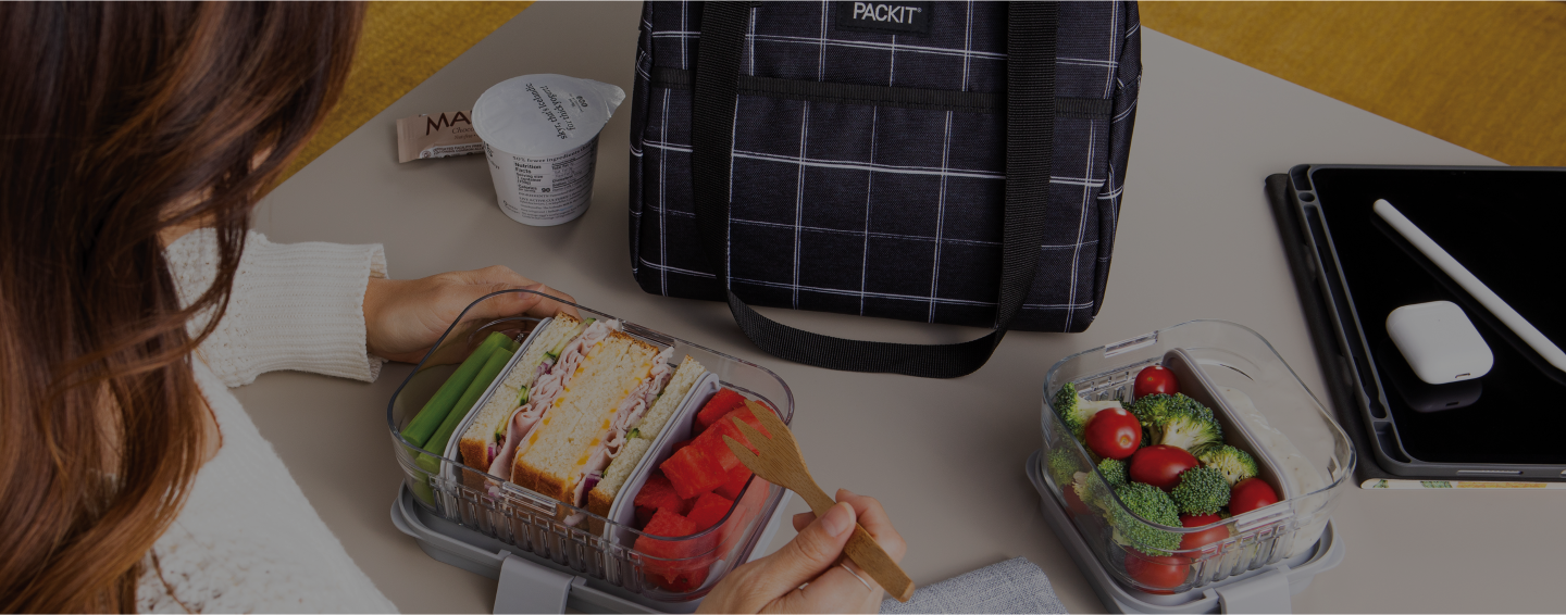 Freezable Lunch Bags with PackIt