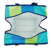 Freezable Grocery Cooler Bag Zipper Closure