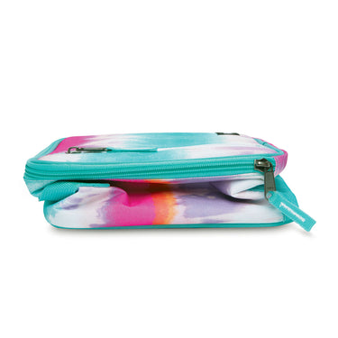 PackIt Freezable Reusable Snack Box, Tie Dye Sorbet Multicolor