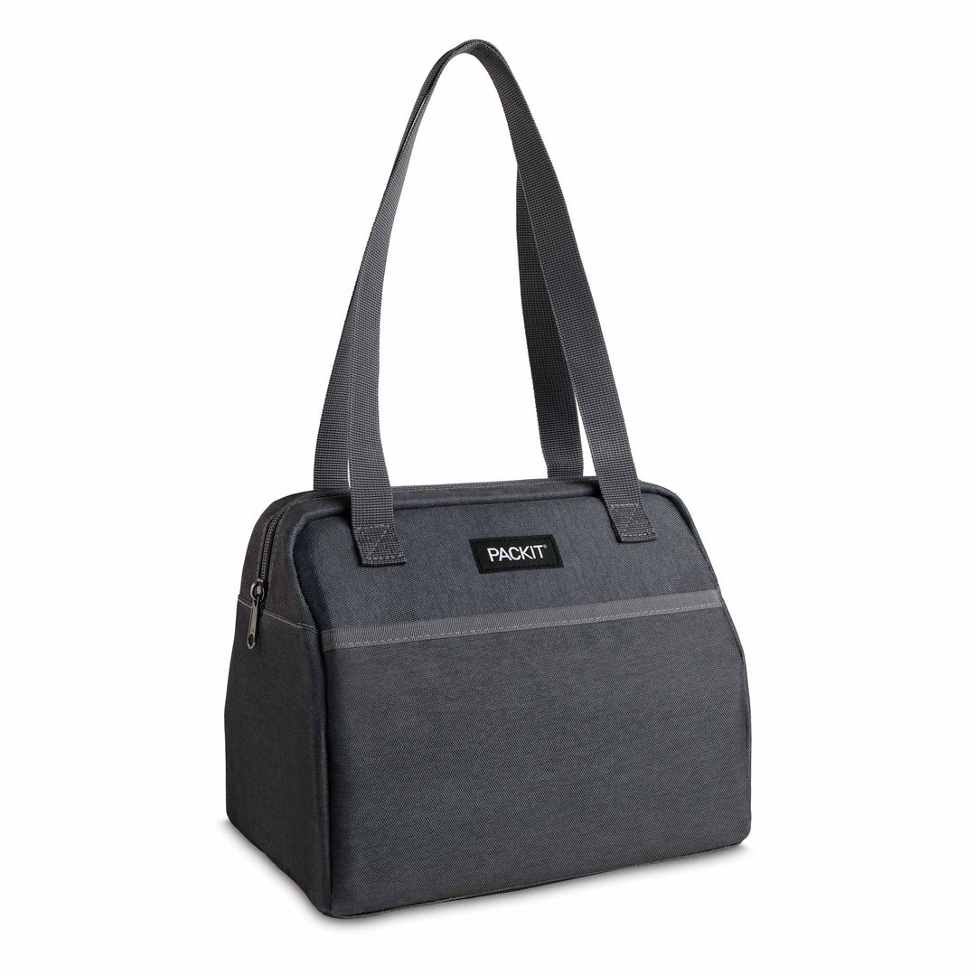 Hampton Lunch Tote Bag - PackIt#color_city-charcoal