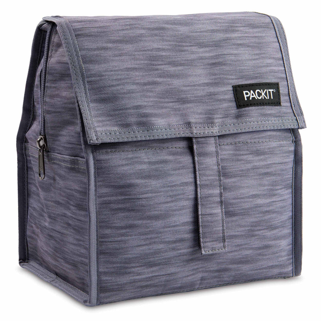 Freezable Lunch Bag - PackIt#color_charcoal-space-dye