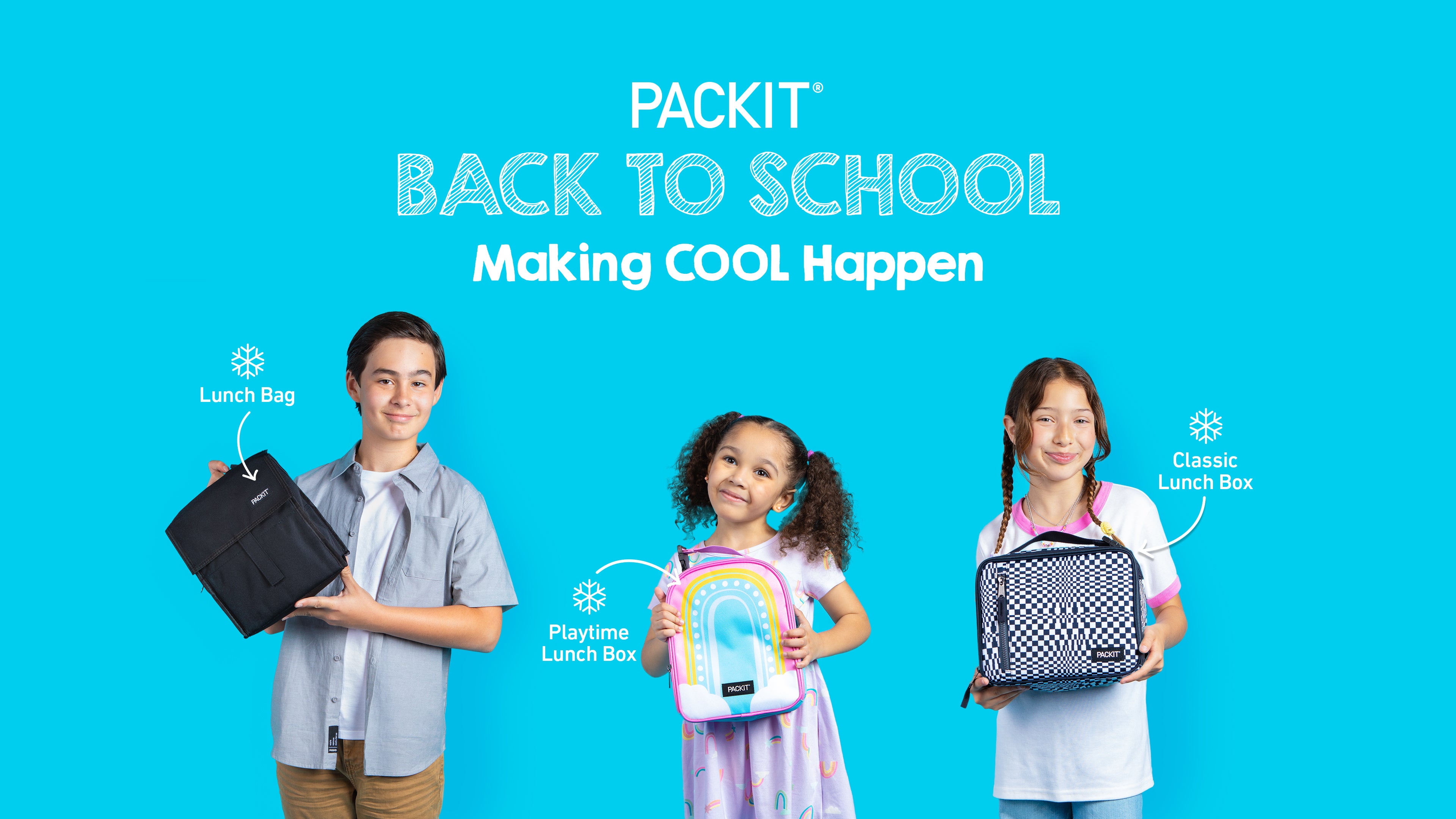 School pack lunch online bags