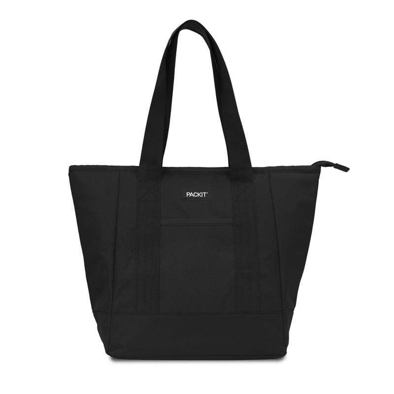 Freezable 12 Can Tote Cooler - PackIt#color_black