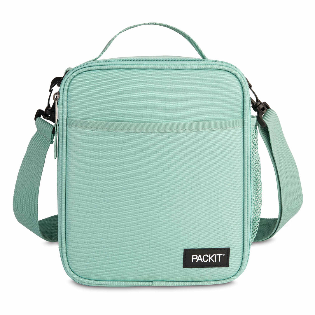 Freezable Crossbody Lunch Box - PackIt#color_sage
