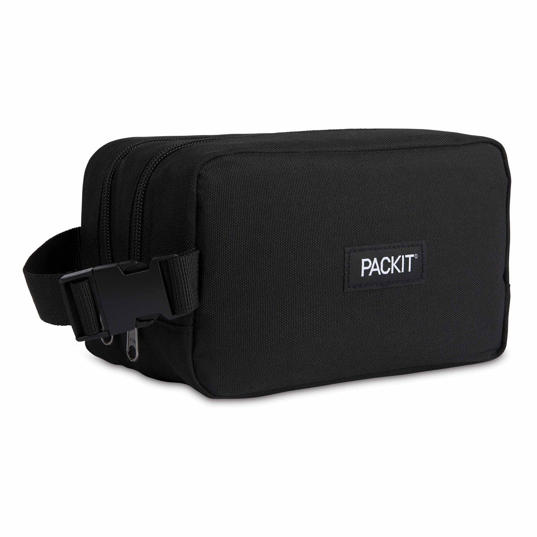 Freezable Dual Compartment Snack Box - PackIt#color_black