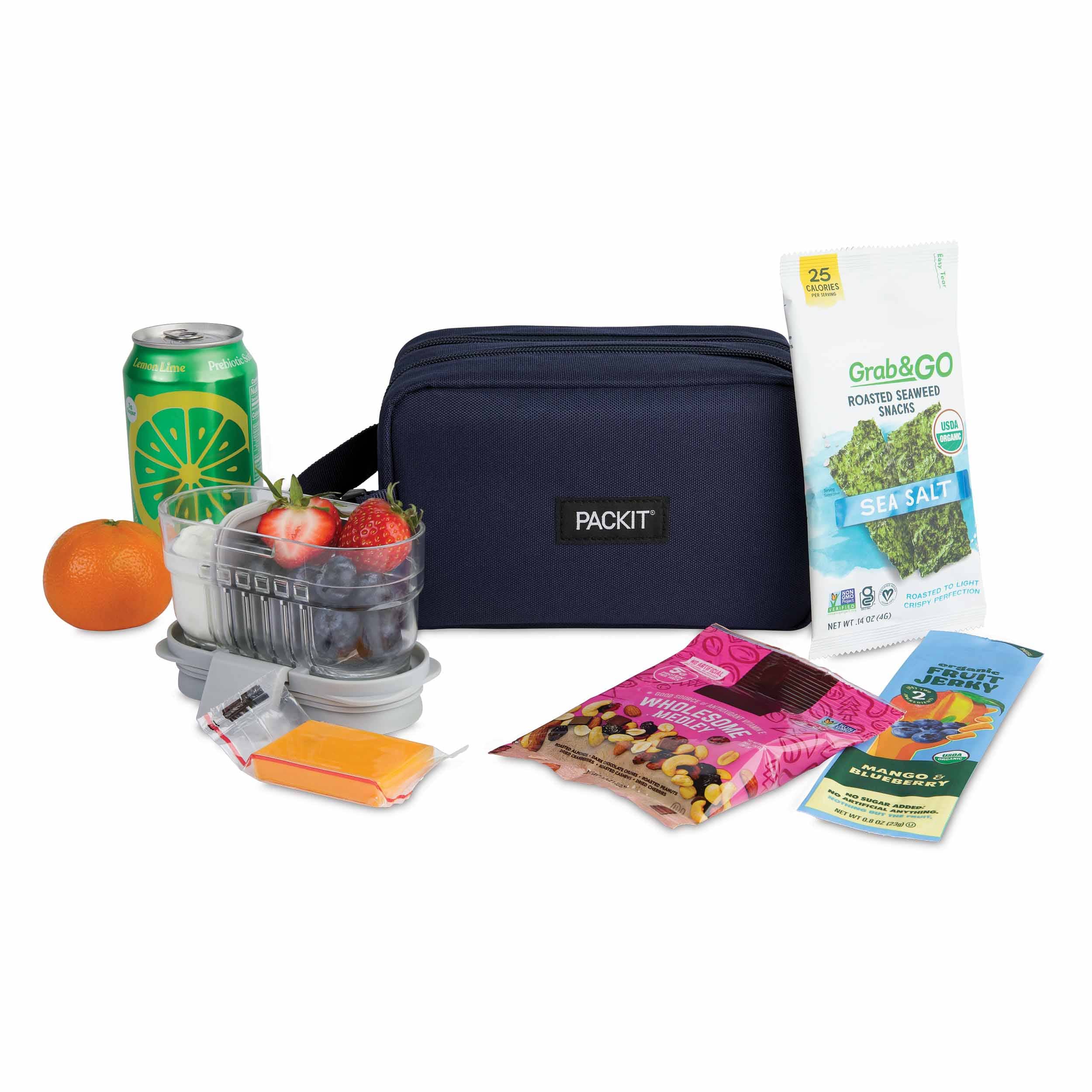 Freezable Dual Compartment Snack Box