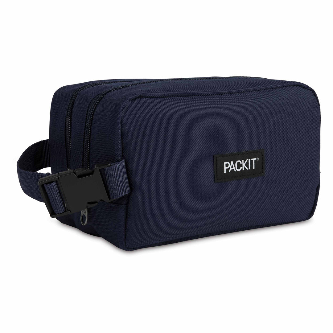 Freezable Dual Compartment Snack Box - PackIt#color_midnight-navy