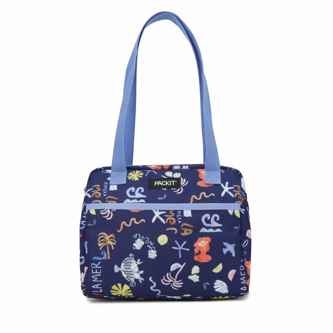 Hampton Lunch Tote Bag - PackIt#color_la-mer-al-fresco