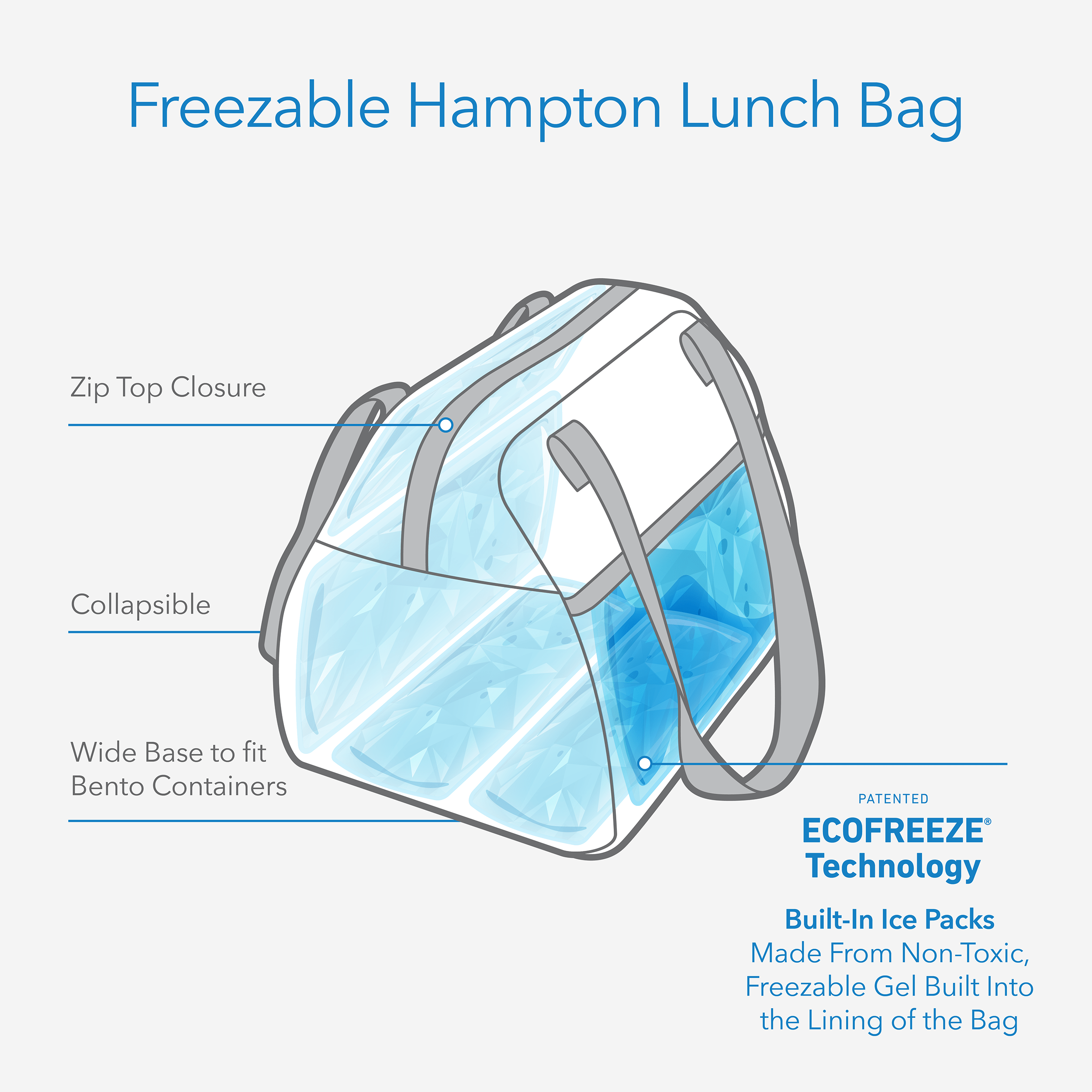 Hampton Lunch Tote Bag