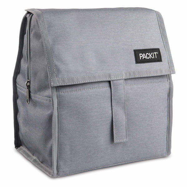 Packit PK2 Freezable Shoulder Lunch Bag or Tote for Picnics Tailgating B &  W