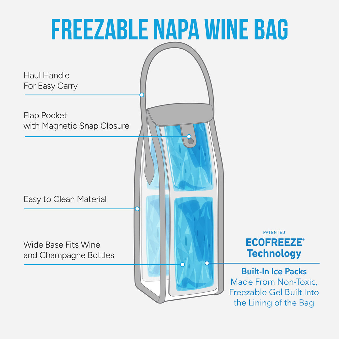 Freezable Napa Wine Bag