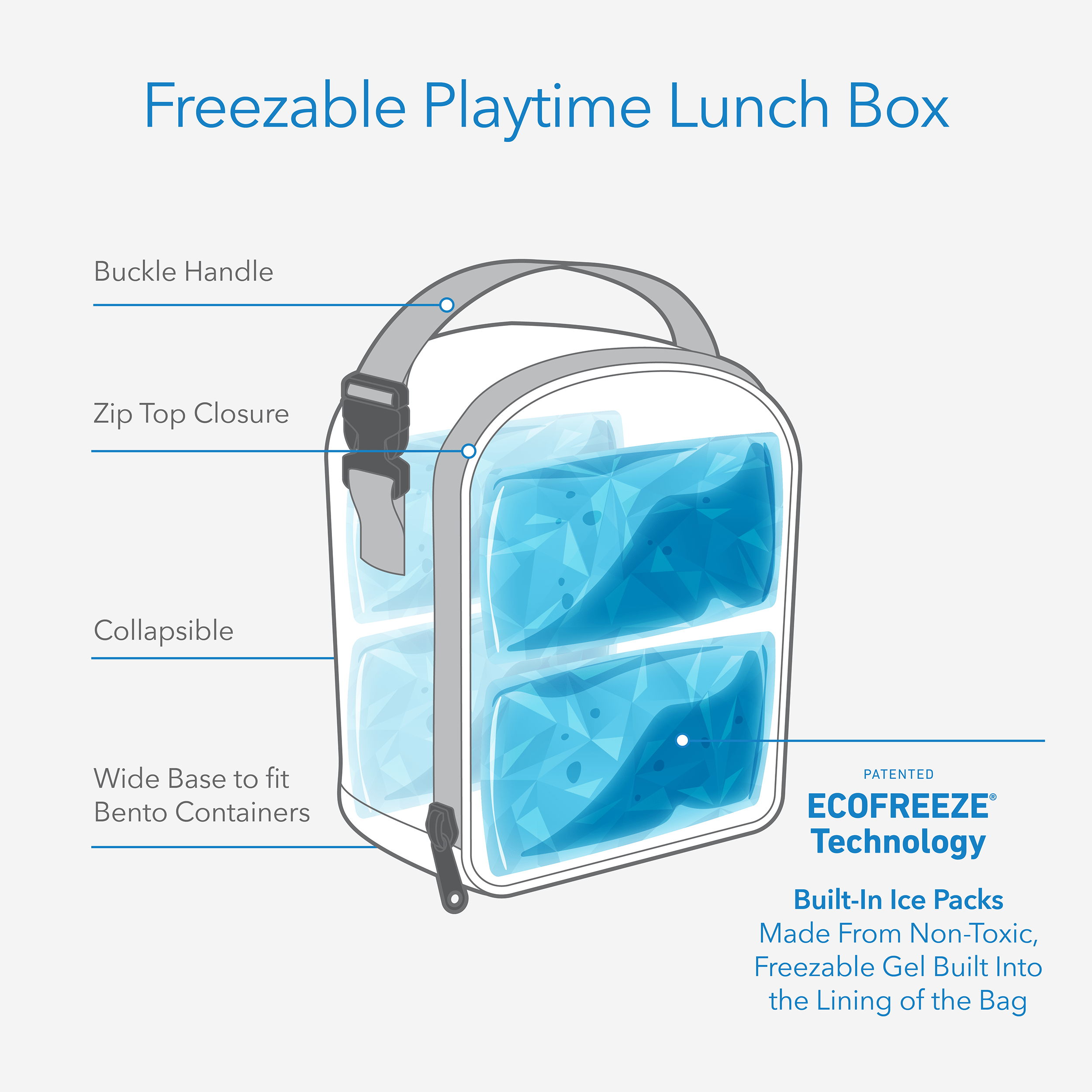 Freezable Playtime Lunch Box