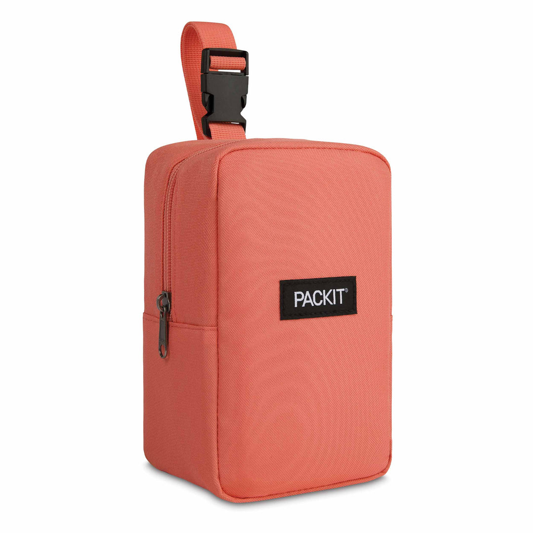 Freezable Upright Snack Box - PackIt#color_papaya