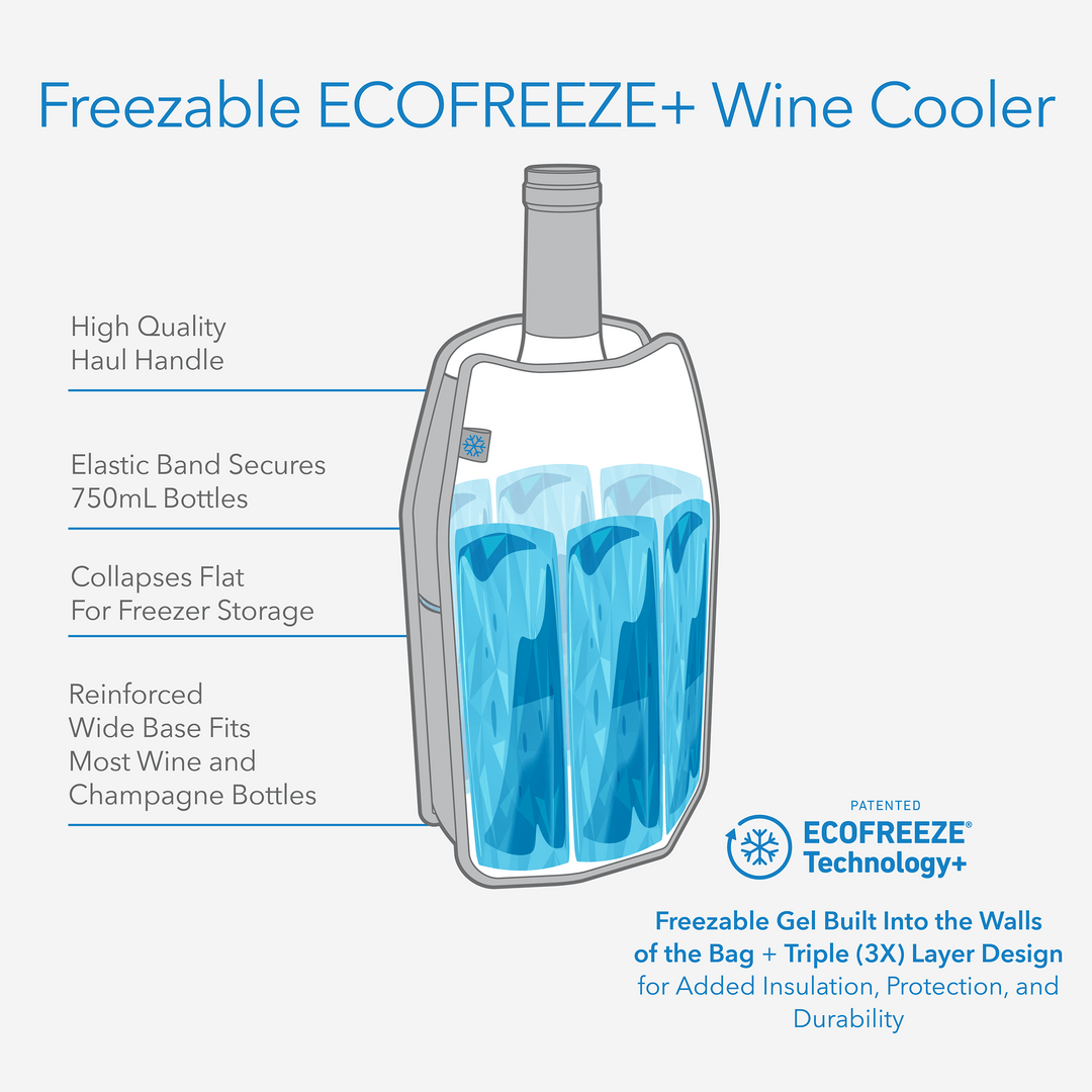 Freezable Wine Cooler Sleeve - PackIt