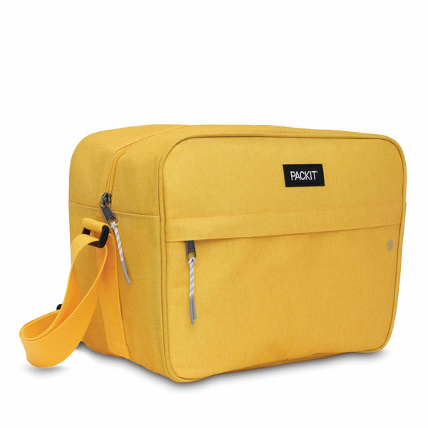 PackIt 15 cans Freezable Zuma Lunch Bag Soft Side Cooler - Yellow