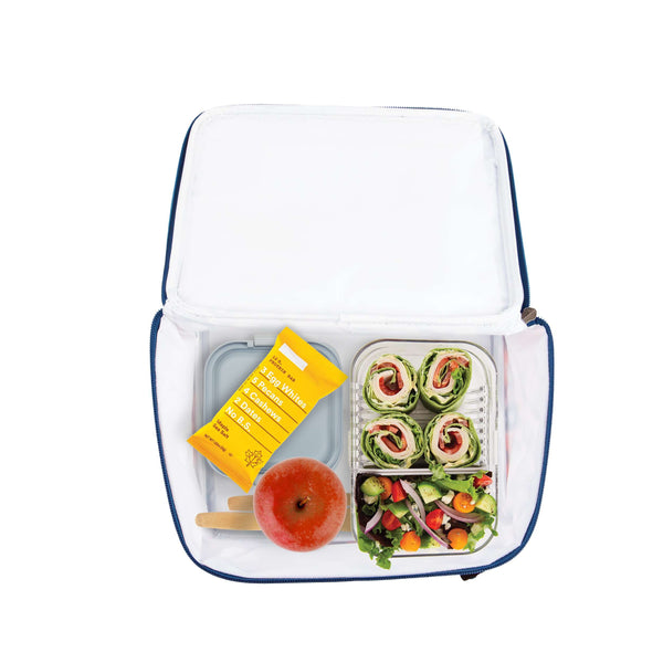 PackIt Freezable Classic Lunch Box + Snack Box - Reusable Coolers with  Permanent Built-in Freezable Gel, BPA Free