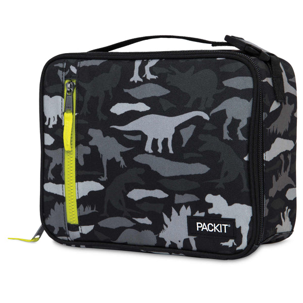 Classic Freezable Soft Sided Lunch Box – Black by Packit LLC at