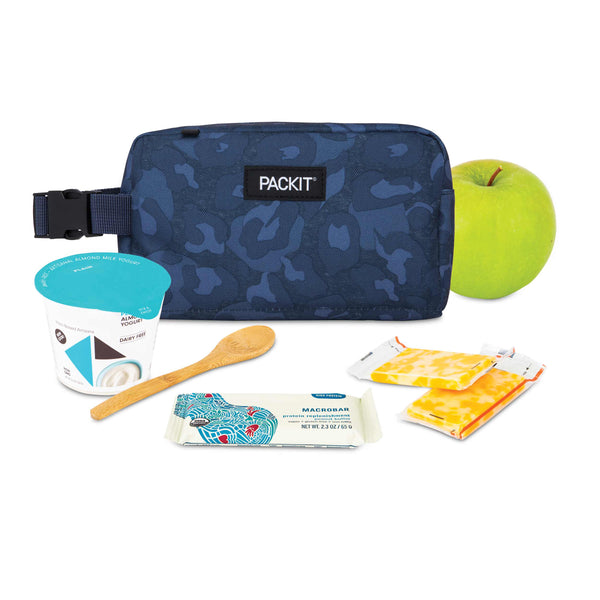 Packit Freezable Snack Box - Navy Heather