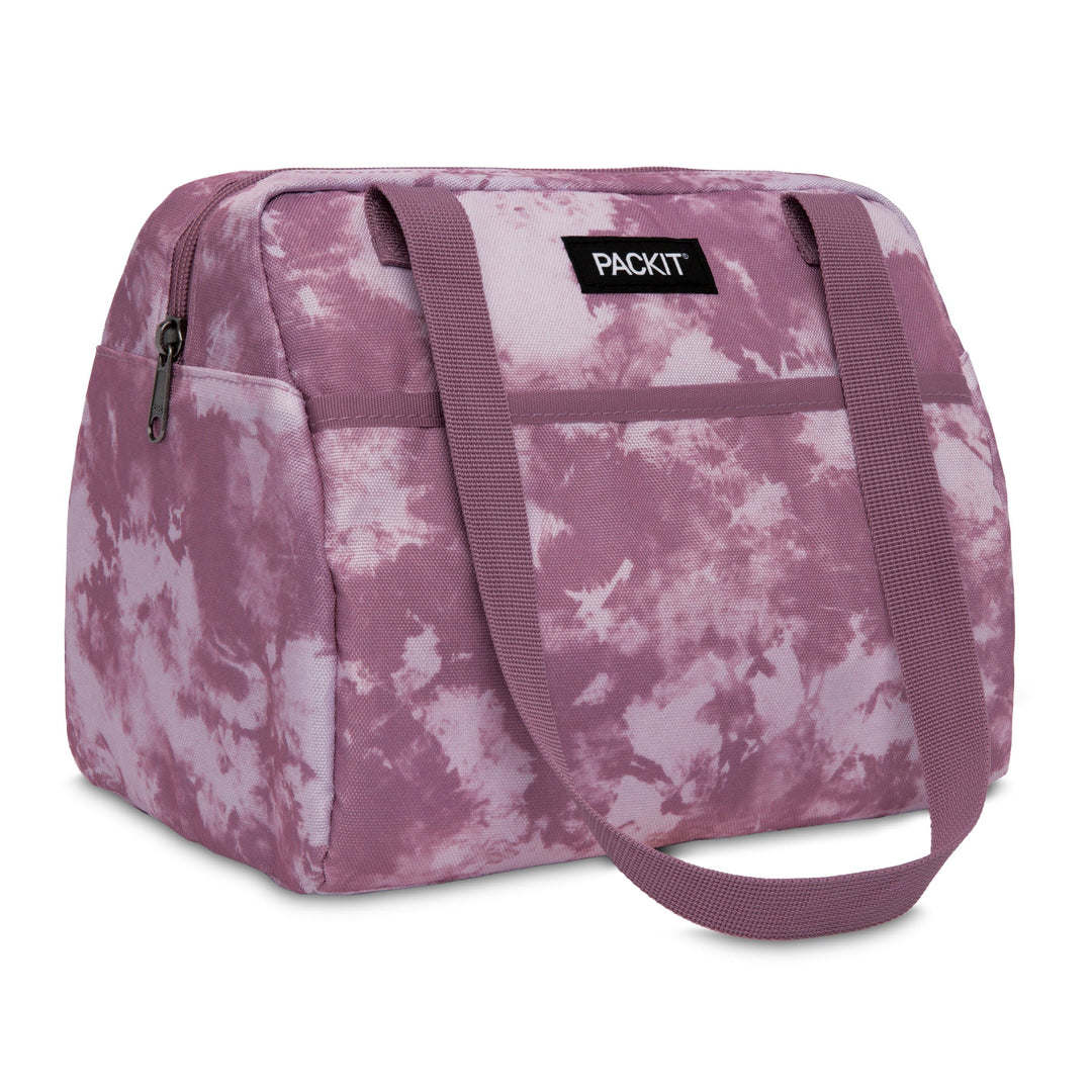 Hampton Lunch Tote Bag - PackIt#color_mulberry-tie-dye