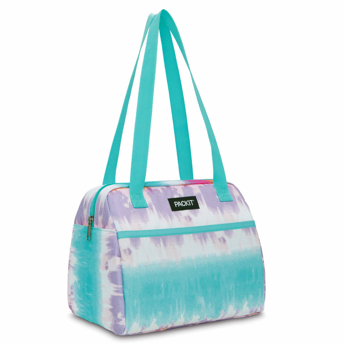 New Fashion leather Shoulder Lady Tote Bag Simple Tie-dye Commuter