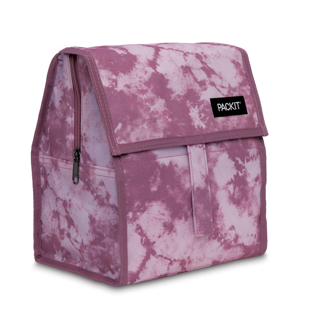Freezable Lunch Bag - PackIt#color_mulberry-tie-dye