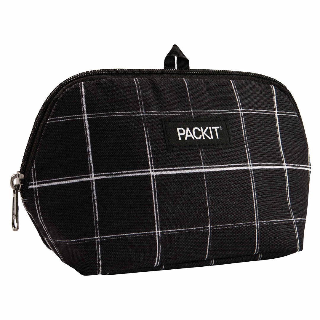 Freezable Snack Bag - PackIt#color_black-grid