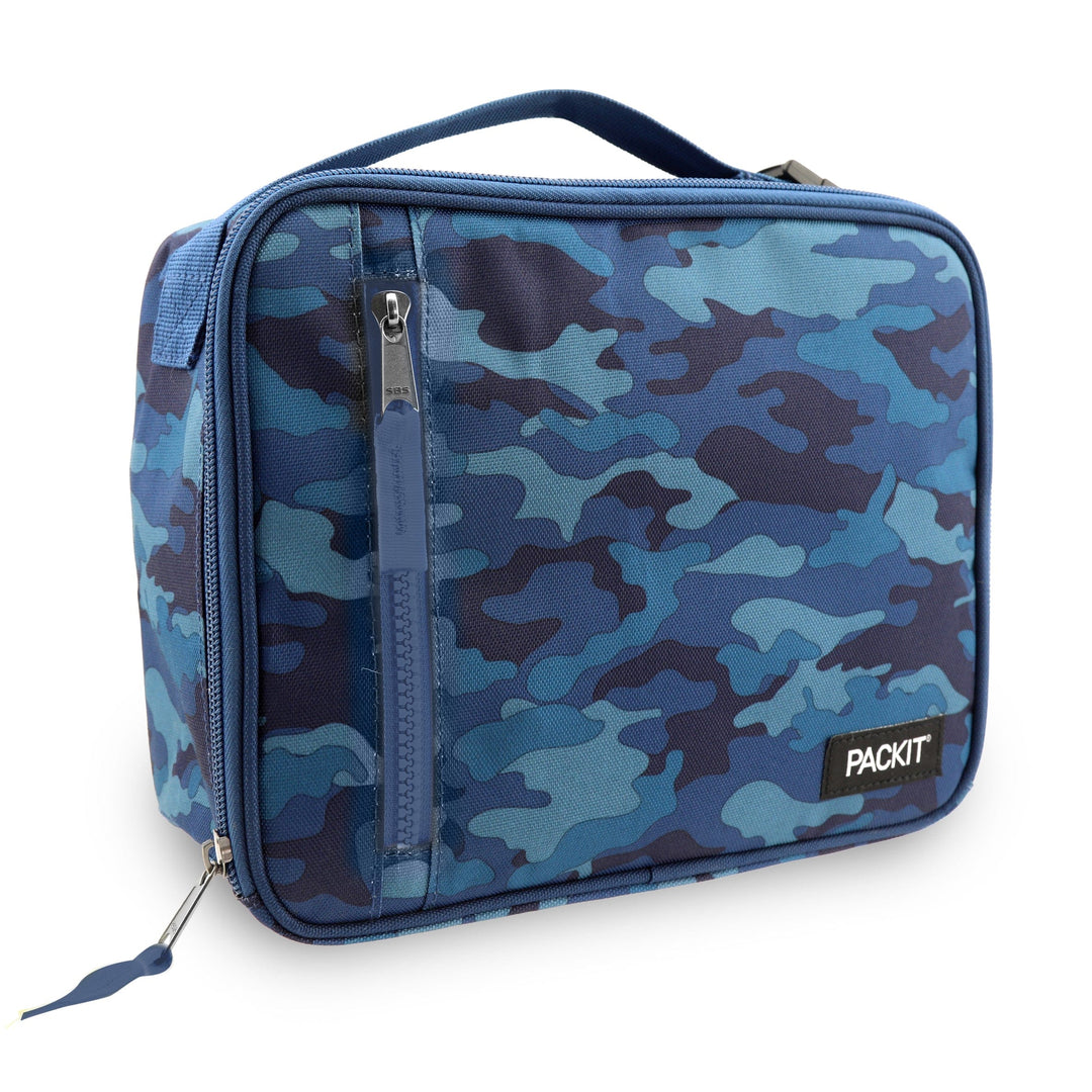 Classic Soft Sided Lunch Box - PackIt#color_blue-camo